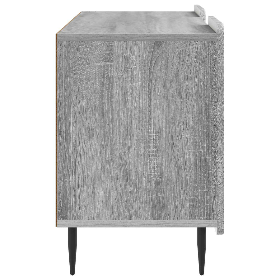 TV-kast Grijs sonoma 102 x 34,5 x 52 cm Bewerkt hout