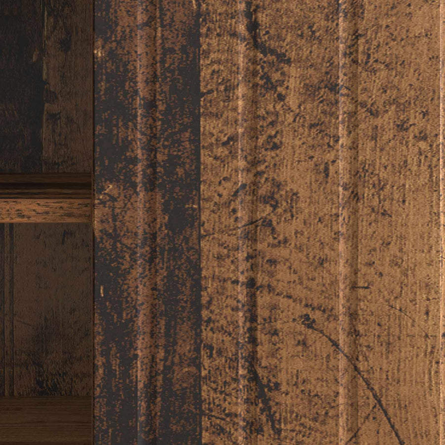 TV-kast Oud hout 102 x 34,5 x 52 cm Bewerkt hout