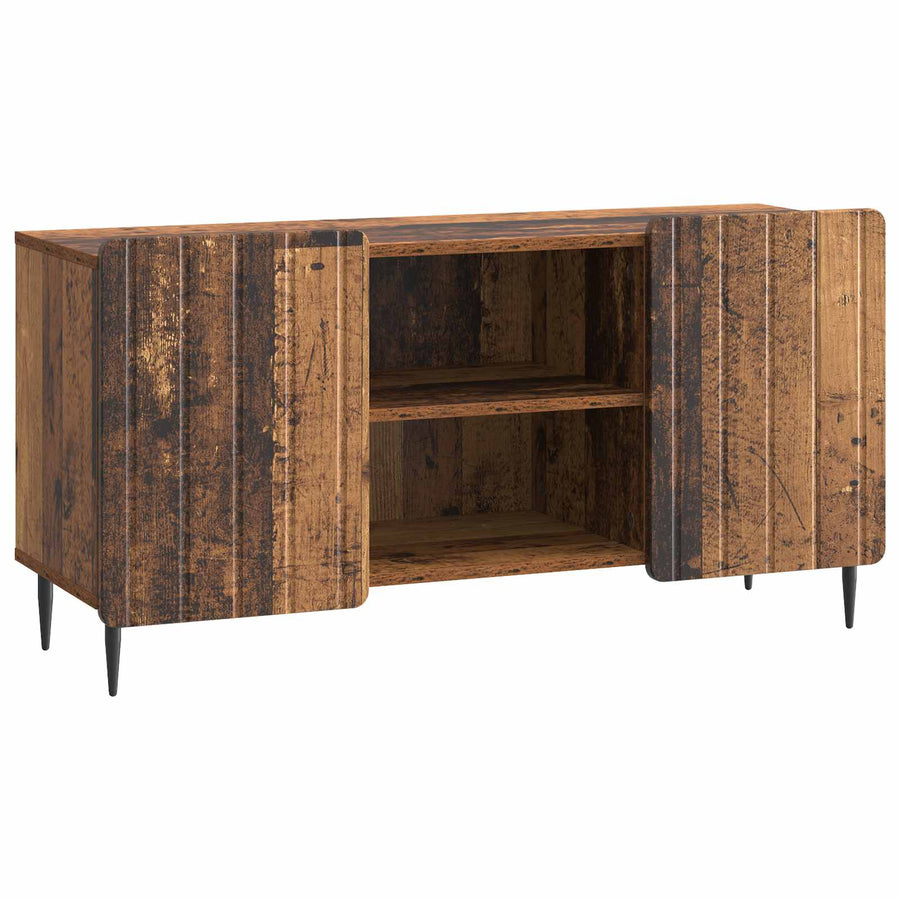 TV-kast Oud hout 102 x 34,5 x 52 cm Bewerkt hout