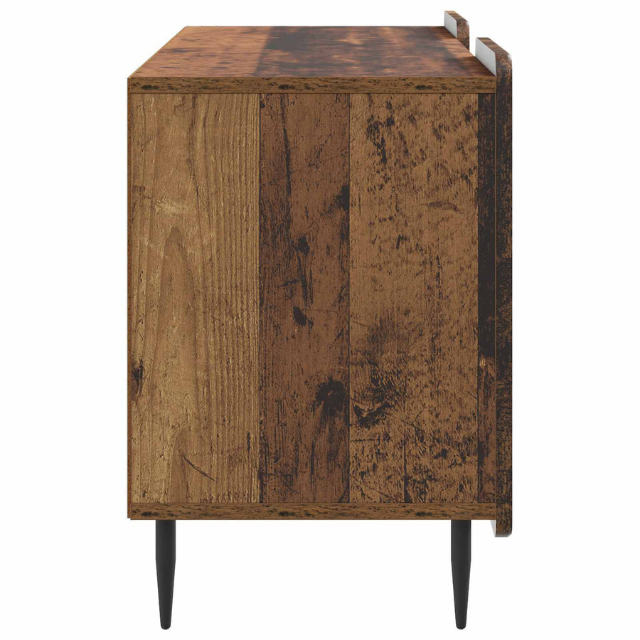 TV-kast Oud hout 102 x 34,5 x 52 cm Bewerkt hout