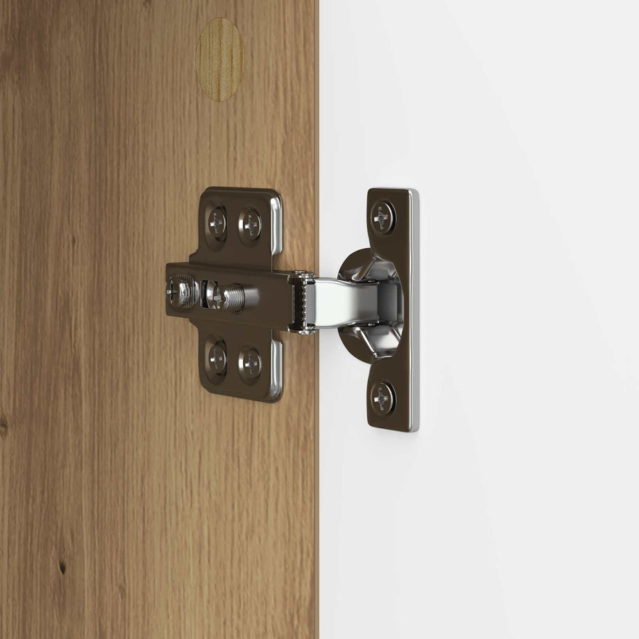 TV-kast Artisanaal eiken 102 x 34,5 x 52 cm Bewerkt hout