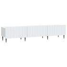 TV-kast met lade Wit 147 x 34,5 x 32 cm Bewerkt hout