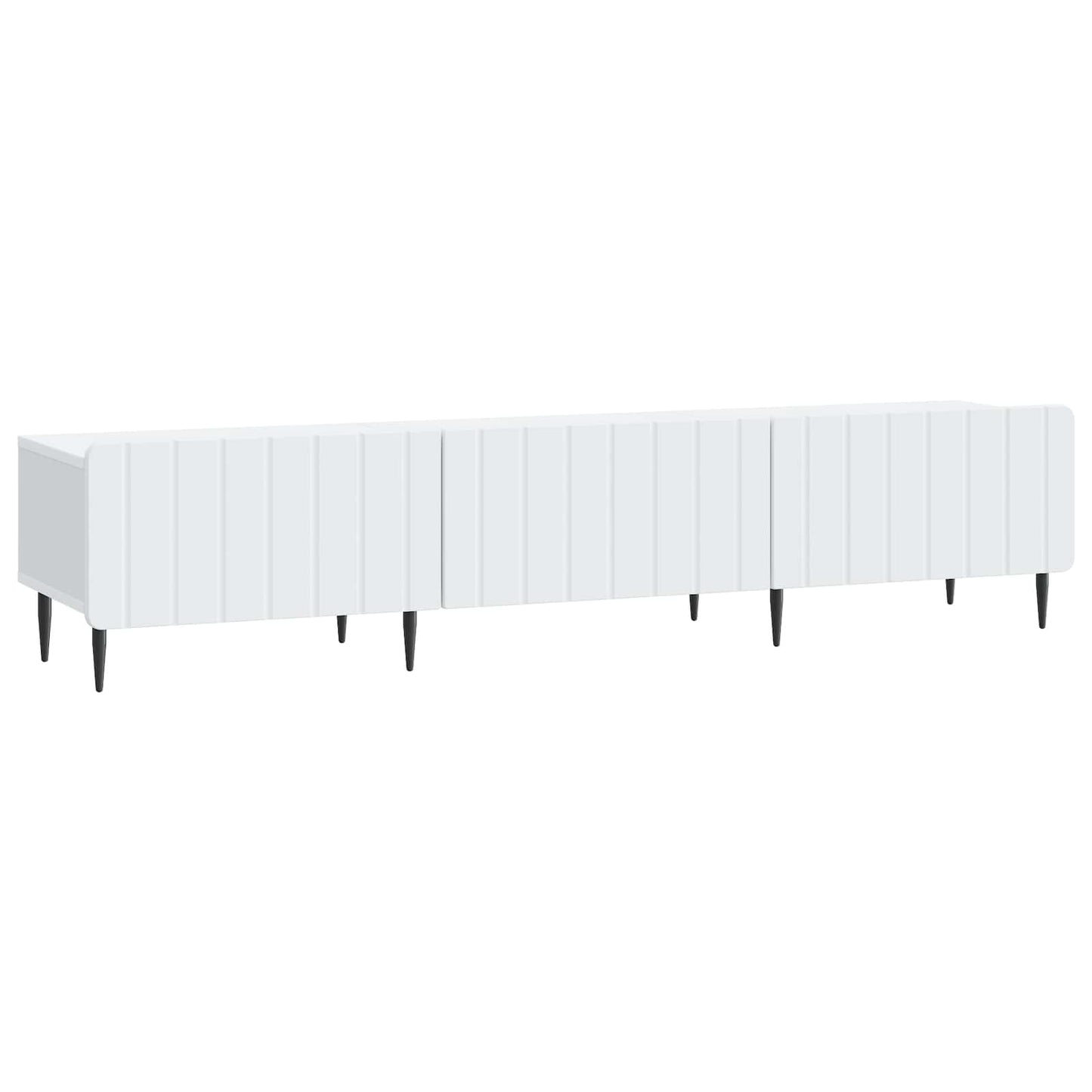 TV-kast met lade Wit 147 x 34,5 x 32 cm Bewerkt hout