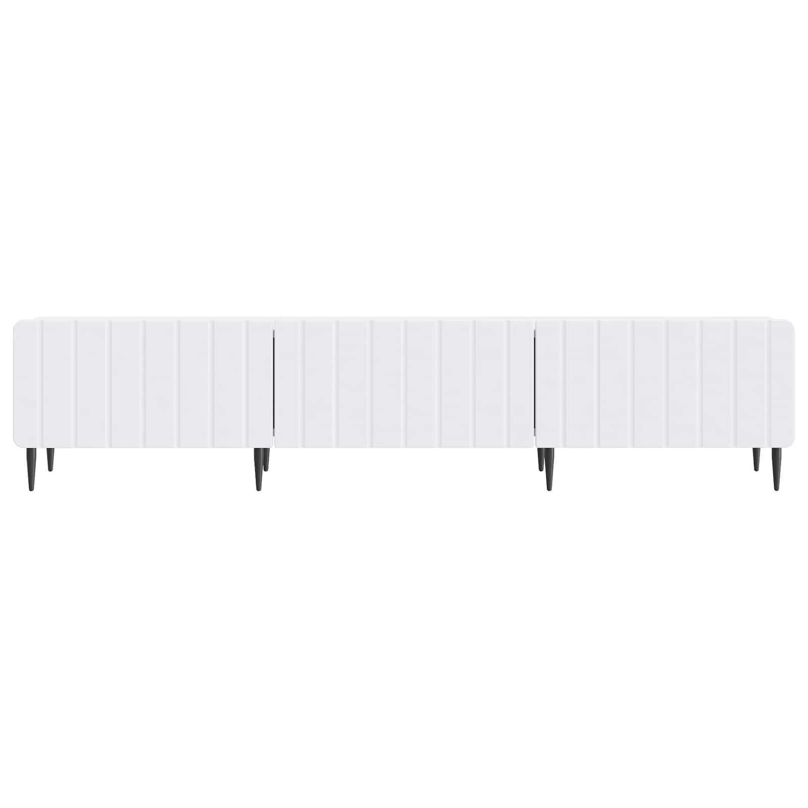 TV-kast met lade Wit 147 x 34,5 x 32 cm Bewerkt hout
