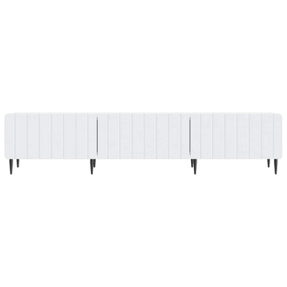 TV-kast met lade Wit 147 x 34,5 x 32 cm Bewerkt hout