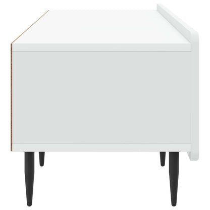 TV-kast met lade Wit 147 x 34,5 x 32 cm Bewerkt hout