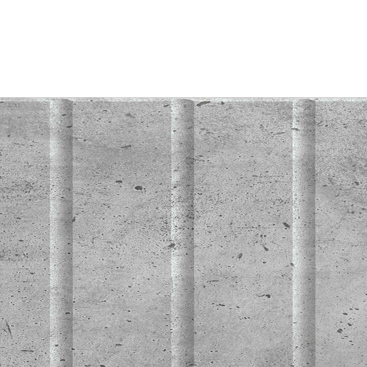 TV-kast met lade Betongrijs 147 x 34,5 x 32 cm Bewerkt hout