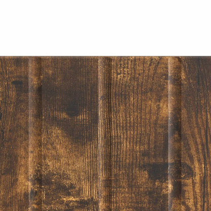 TV-kast met lade Gerookt eiken 147 x 34,5 x 32 cm Bewerkt hout