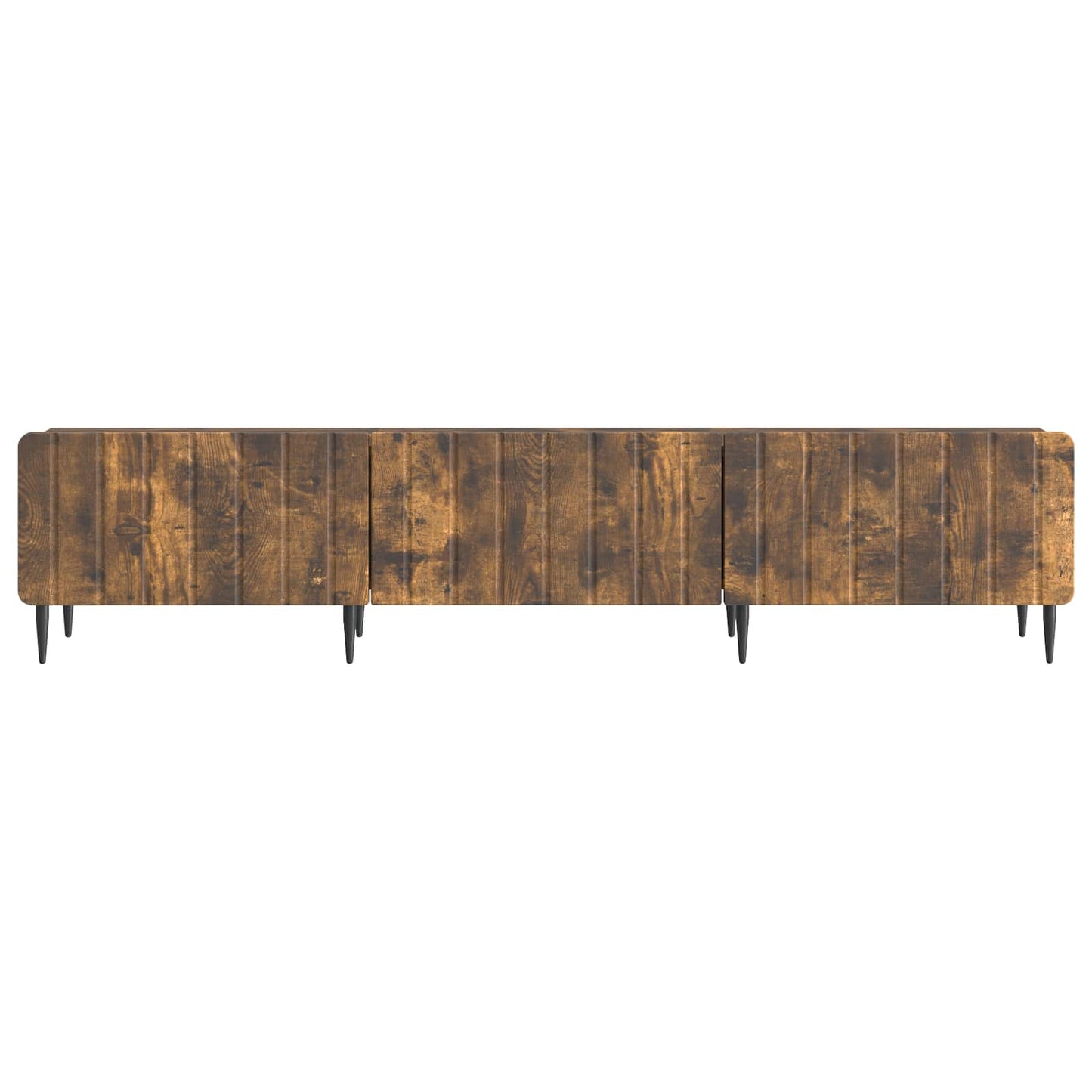 TV-kast met lade Gerookt eiken 147 x 34,5 x 32 cm Bewerkt hout