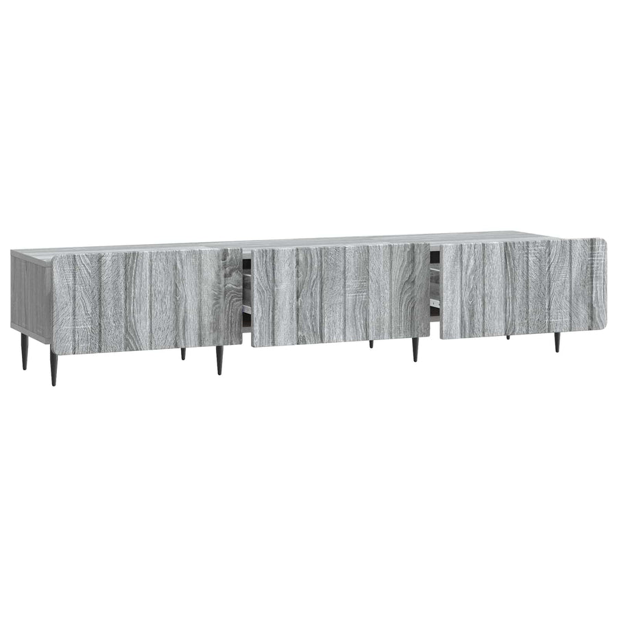 TV-kast met lade Grijs sonoma 147 x 34,5 x 32 cm Bewerkt hout