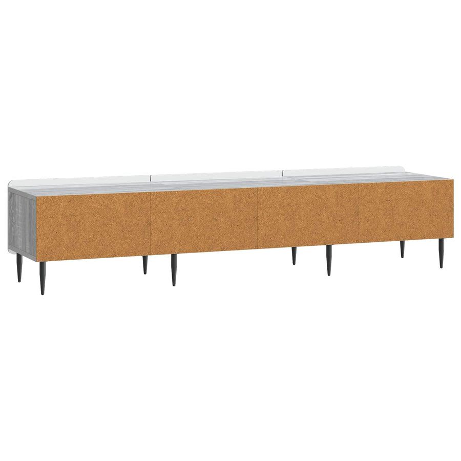 TV-kast met lade Grijs sonoma 147 x 34,5 x 32 cm Bewerkt hout
