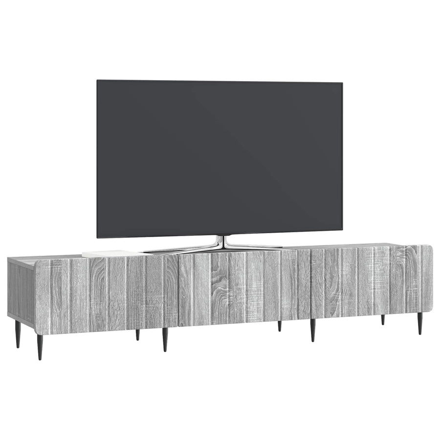 TV-kast met lade Grijs sonoma 147 x 34,5 x 32 cm Bewerkt hout
