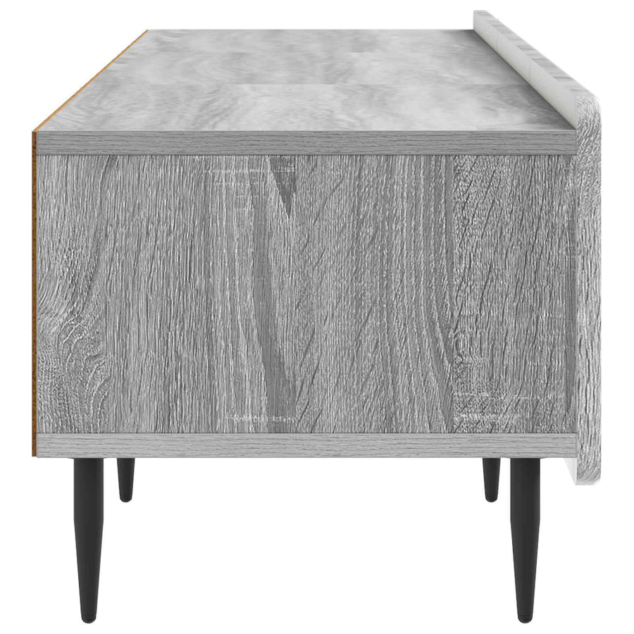 TV-kast met lade Grijs sonoma 147 x 34,5 x 32 cm Bewerkt hout