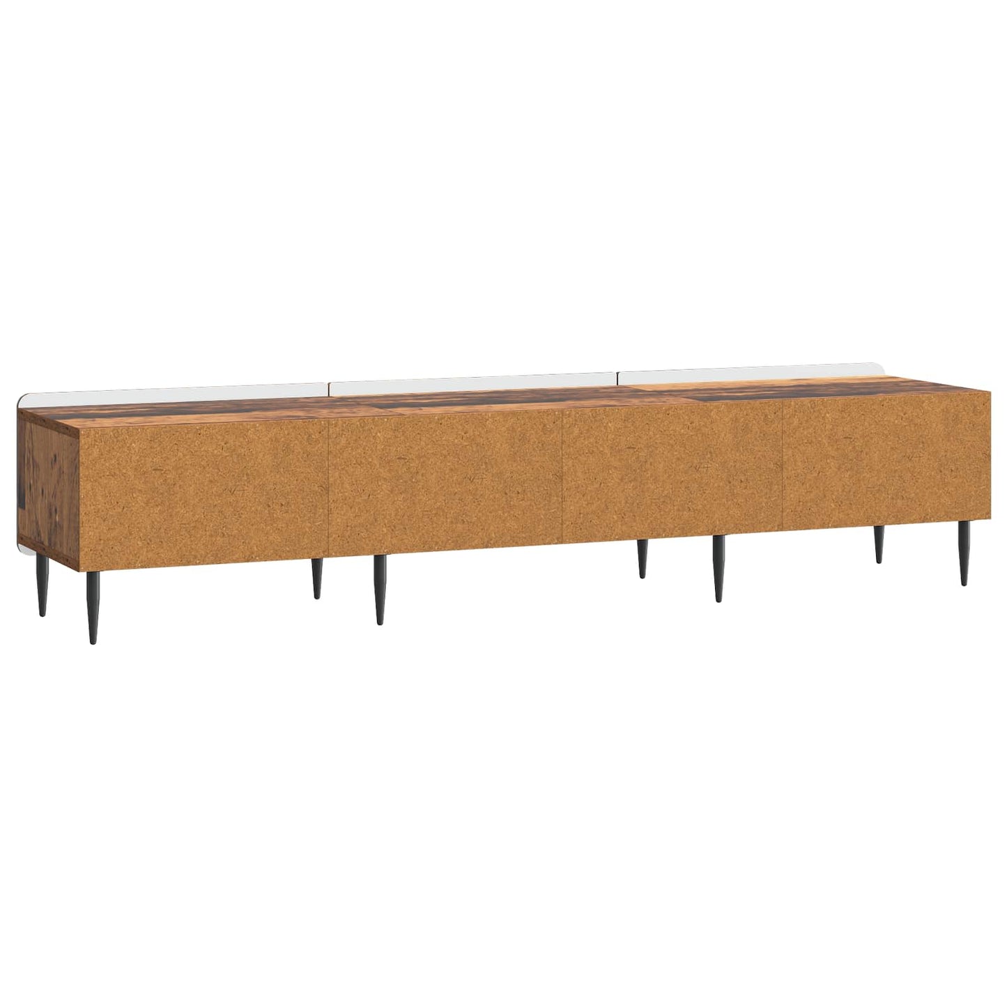 TV-kast met lade Oud hout 147 x 34,5 x 32 cm Bewerkt hout