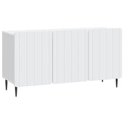 TV-kast 99x34,5x52 cm wit bewerkt hout