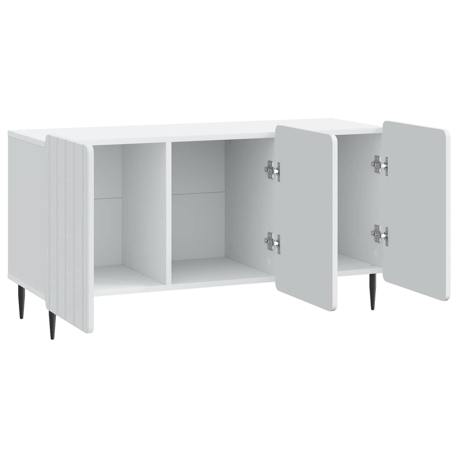 TV-kast Wit 99 x 34,5 x 52 cm Bewerkt hout