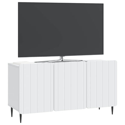 TV-kast Wit 99 x 34,5 x 52 cm Bewerkt hout
