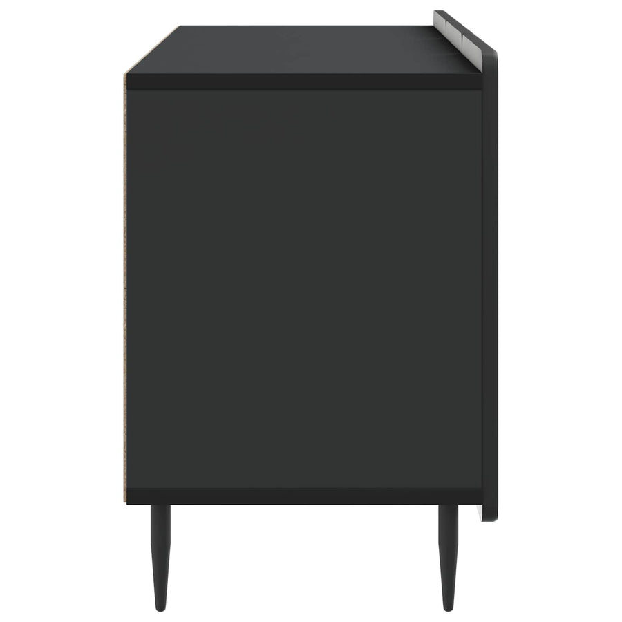 TV-kast Zwart 99 x 34,5 x 52 cm Bewerkt hout