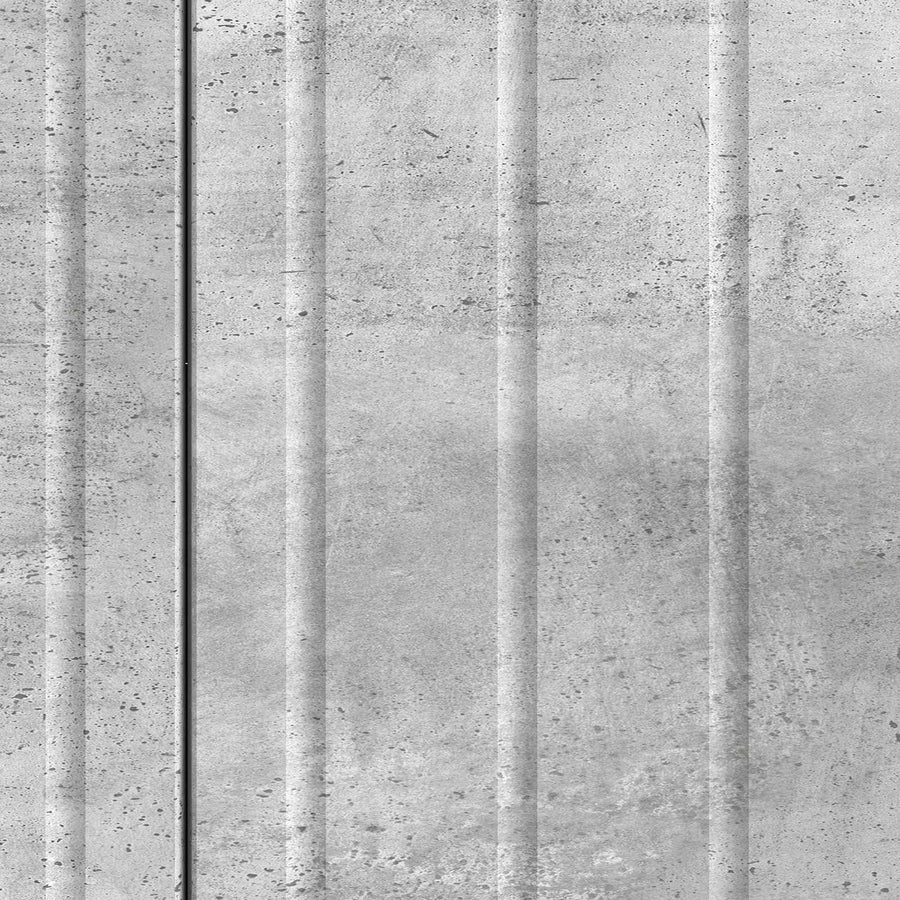 TV-kast Betongrijs 99 x 34,5 x 52 cm Bewerkt hout