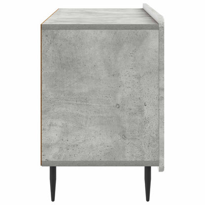 TV-kast Betongrijs 99 x 34,5 x 52 cm Bewerkt hout