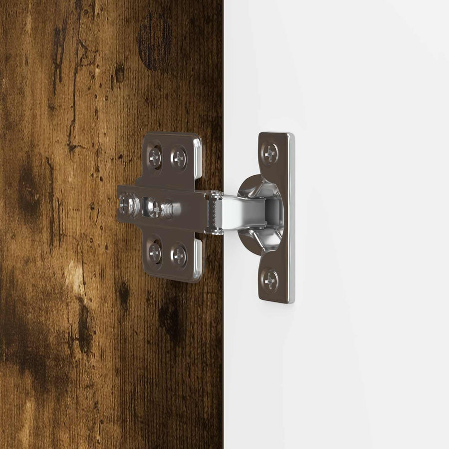 TV-kast Gerookt eiken 99 x 34,5 x 52 cm Bewerkt hout
