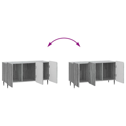 TV-kast Grijs sonoma 99 x 34,5 x 52 cm Bewerkt hout