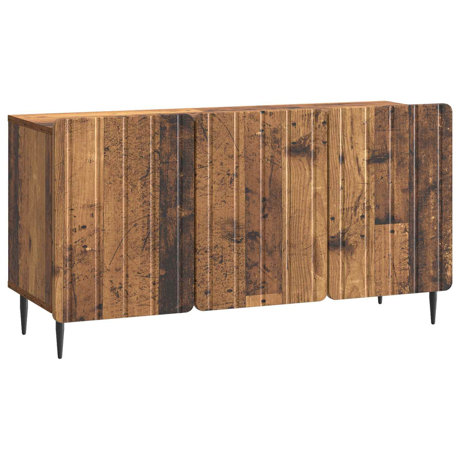 TV-kast Oud hout 99 x 34,5 x 52 cm Bewerkt hout