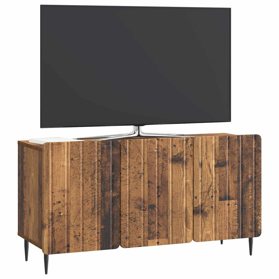 TV-kast Oud hout 99 x 34,5 x 52 cm Bewerkt hout
