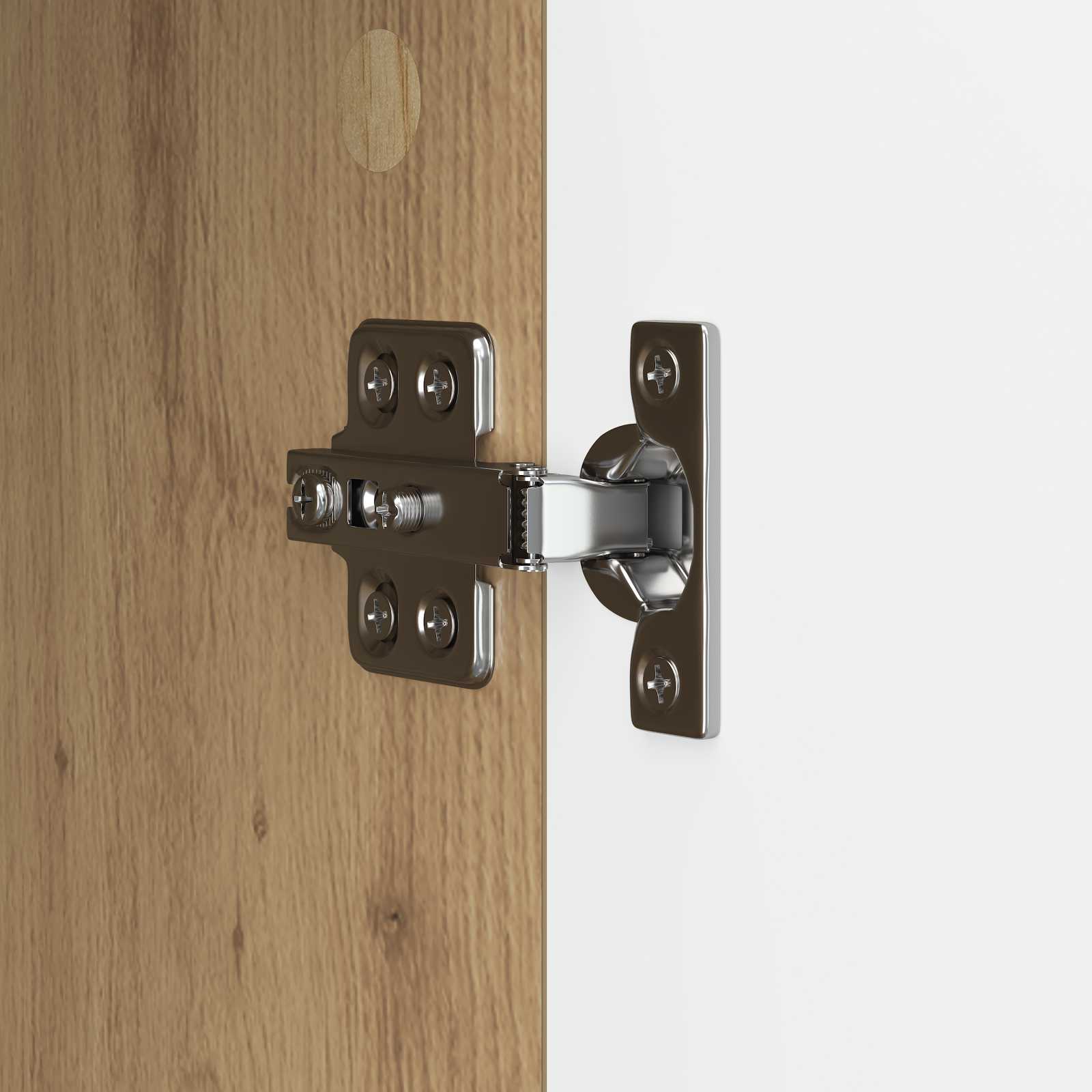 TV-kast Artisanaal eiken 99 x 34,5 x 52 cm Bewerkt hout