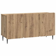 Tv-kast bewerkt hout 99x34,5x52 cm eiken