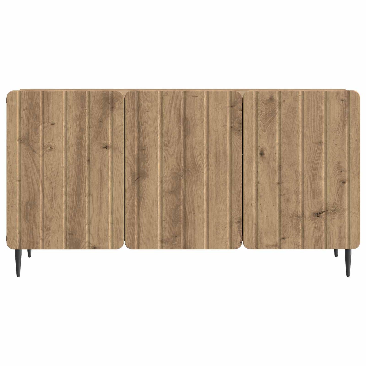 TV-kast Artisanaal eiken 99 x 34,5 x 52 cm Bewerkt hout