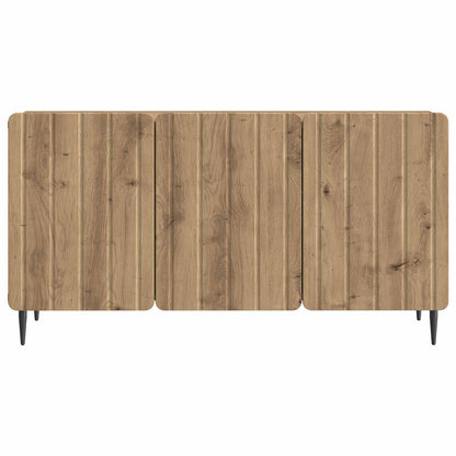 TV-kast Artisanaal eiken 99 x 34,5 x 52 cm Bewerkt hout