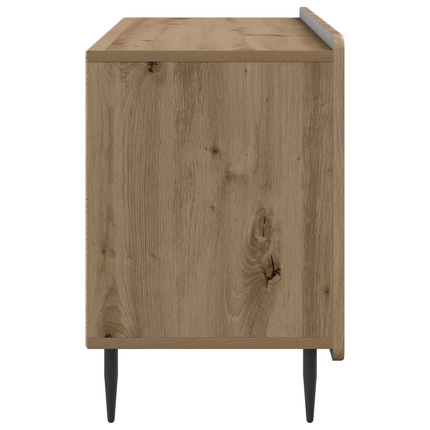TV-kast Artisanaal eiken 99 x 34,5 x 52 cm Bewerkt hout