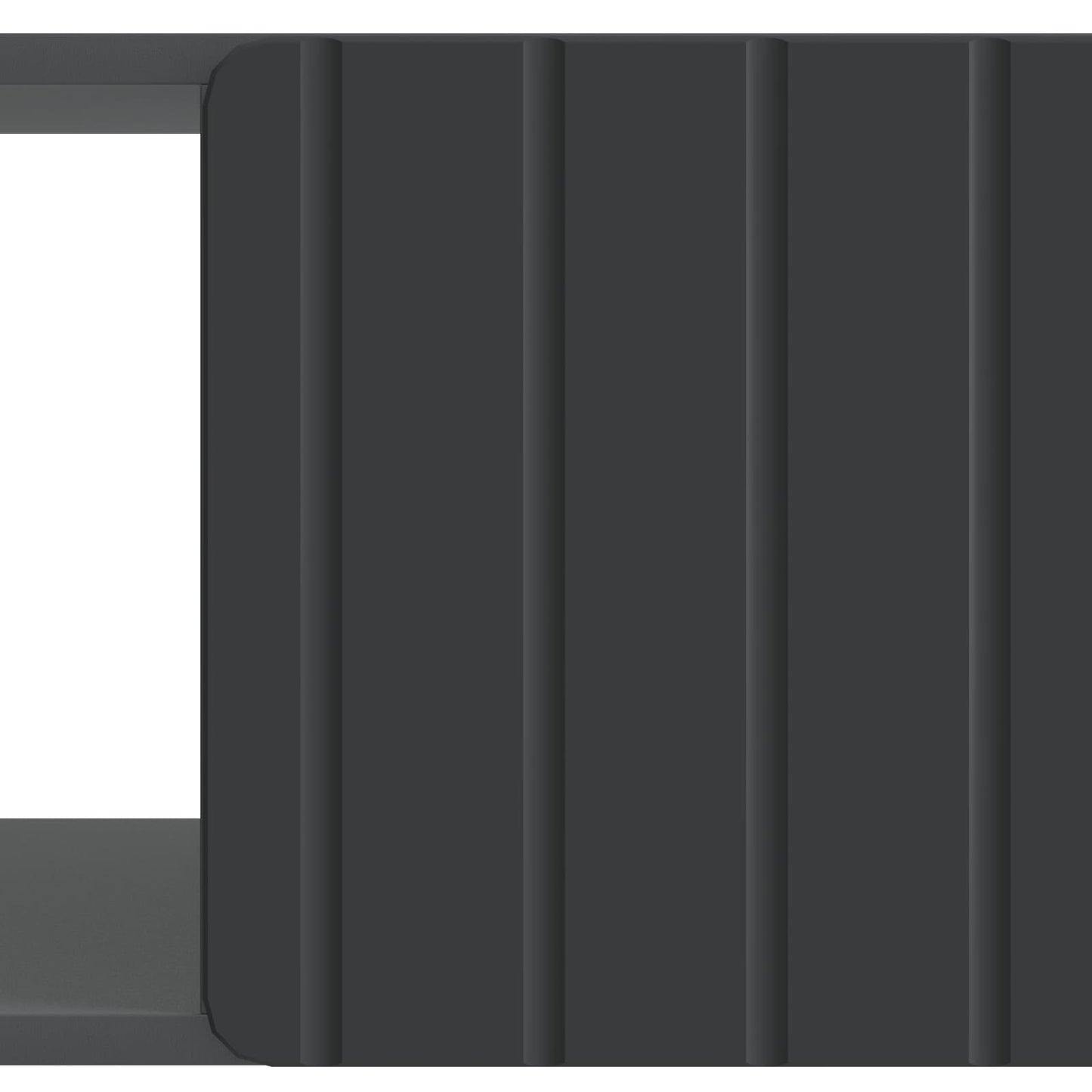 Salontafel Zwart 90 x 50 x 40 cm Bewerkt hout