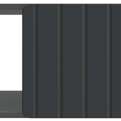 Salontafel Zwart 90 x 50 x 40 cm Bewerkt hout