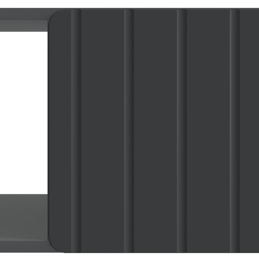 Salontafel Zwart 90 x 50 x 40 cm Bewerkt hout