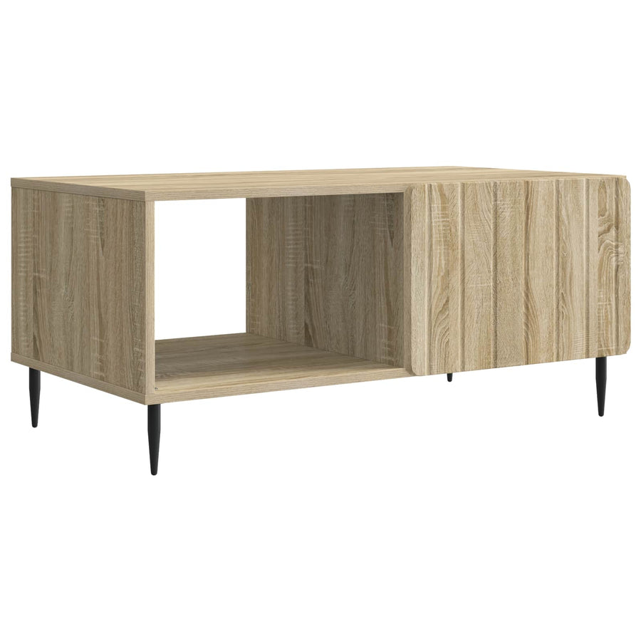 Salontafel Sonoma Eiken 90 x 50 x 40 cm Bewerkt hout