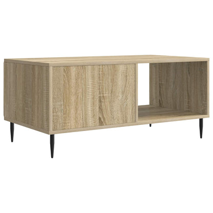 Salontafel Sonoma Eiken 90 x 50 x 40 cm Bewerkt hout