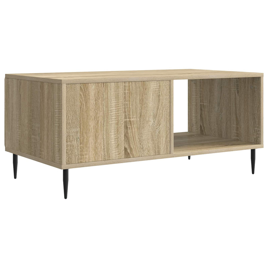 Salontafel Sonoma Eiken 90 x 50 x 40 cm Bewerkt hout