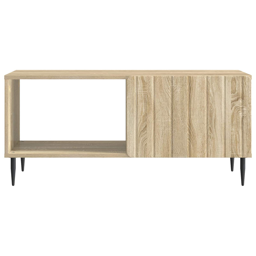 Salontafel Sonoma Eiken 90 x 50 x 40 cm Bewerkt hout