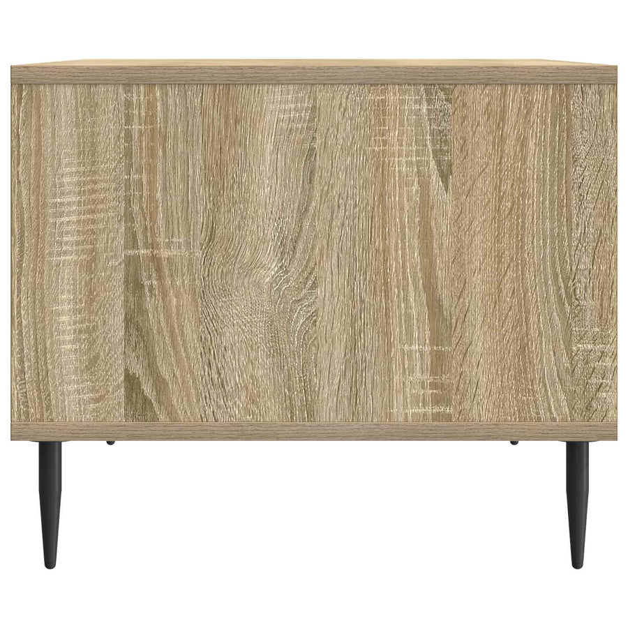 Salontafel Sonoma Eiken 90 x 50 x 40 cm Bewerkt hout