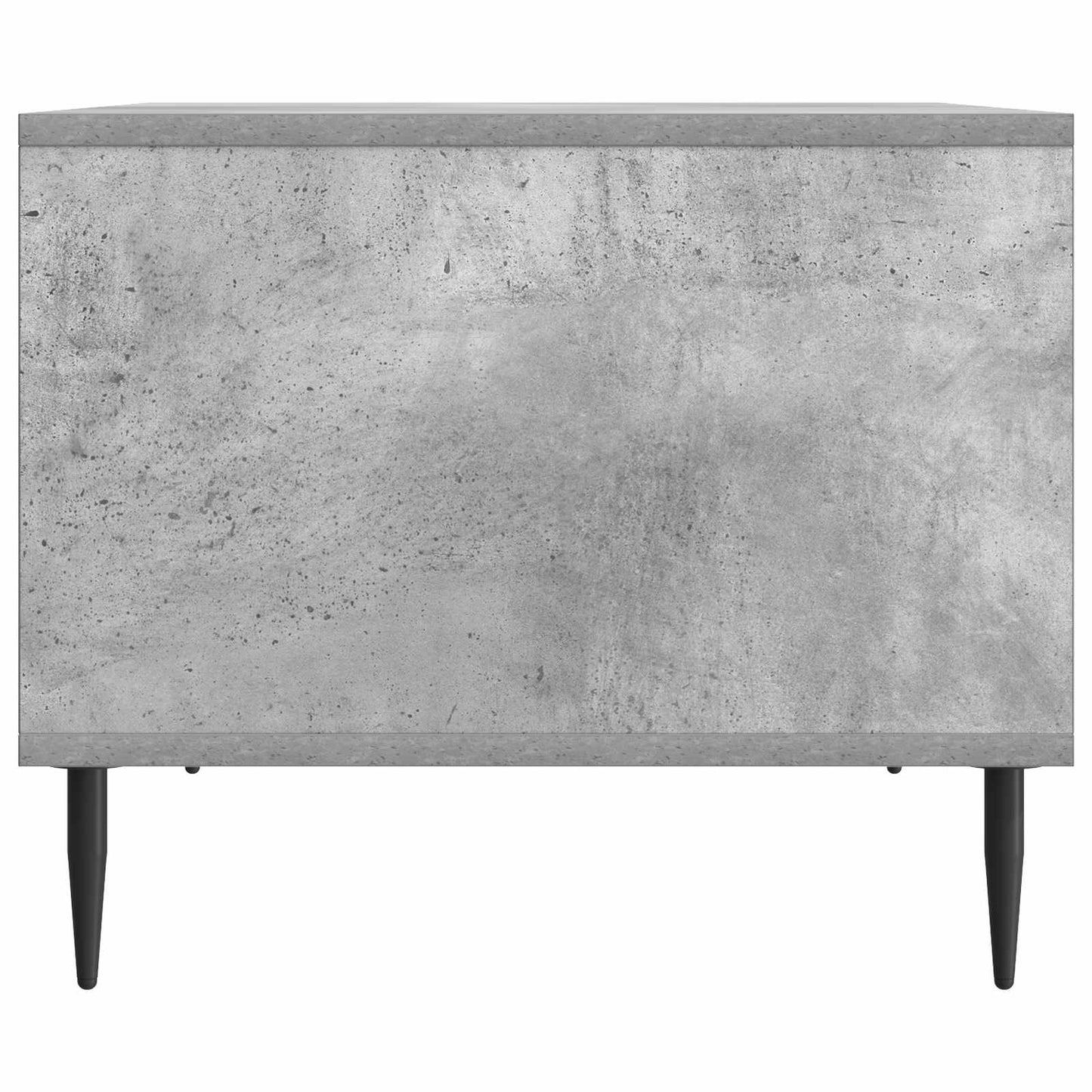 Salontafel Betongrijs 90 x 50 x 40 cm Bewerkt hout