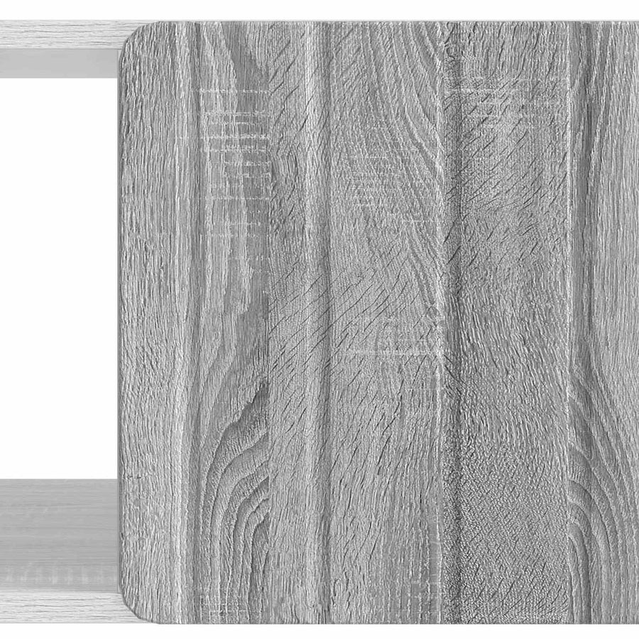 Salontafel Grijs Sonoma 90 x 50 x 40 cm Bewerkt hout