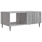 Coffee table Grey Sonoma 90 x 50 x 40 cm Engineered wood