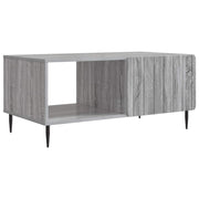 Salontafel grijs 90x50x40 cm bewerkt hout