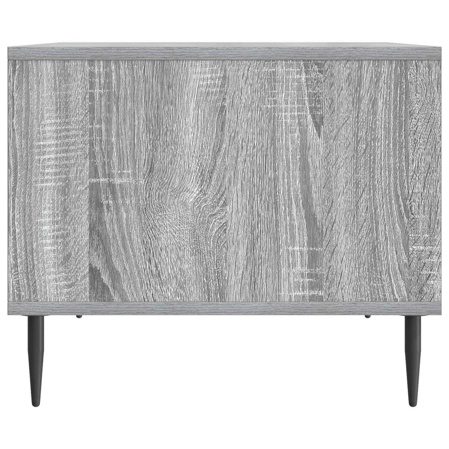 Salontafel Grijs Sonoma 90 x 50 x 40 cm Bewerkt hout