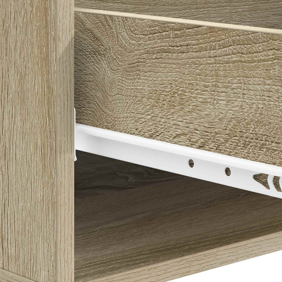 Salontafel met lade Sonoma Eiken 49 x 50 x 42 cm Bewerkt hout