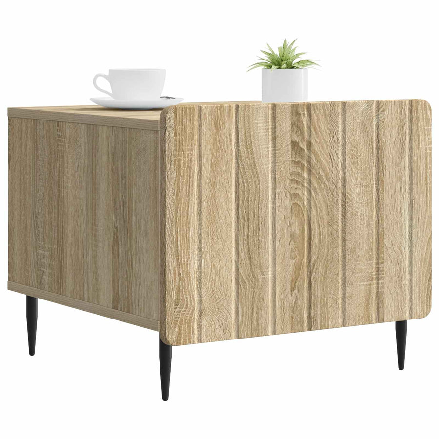 Salontafel met lade Sonoma Eiken 49 x 50 x 42 cm Bewerkt hout