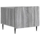 Salontafel 49x50x42 cm grijs sonoma met lade