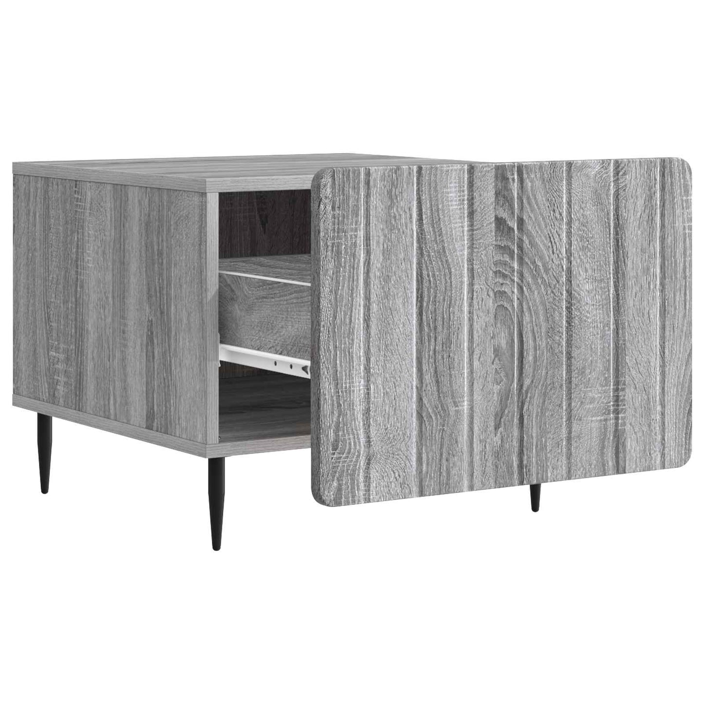 Salontafel met lade Grijs sonoma 49 x 50 x 42 cm Bewerkt hout